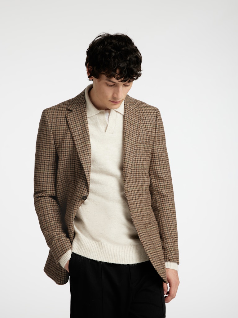 SELECTED HOMME Blazer SLHSLIM-MAC Houndstooth