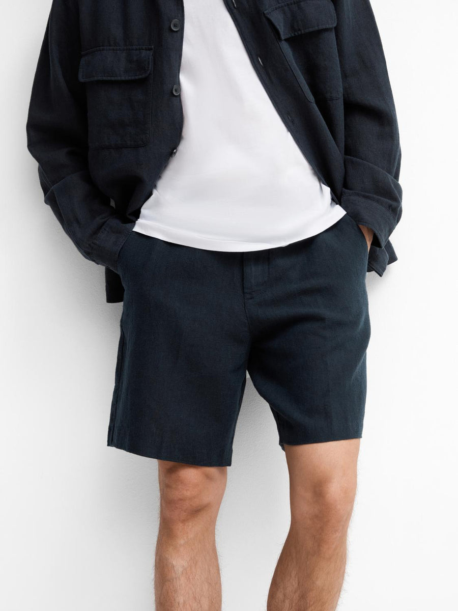 SELECTED HOMME Shorts SLHREGULAR-MADS Leinen