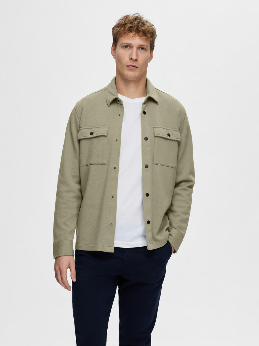 SELECTED HOMME Sweatjacke SLHJACKIE Organic Cotton