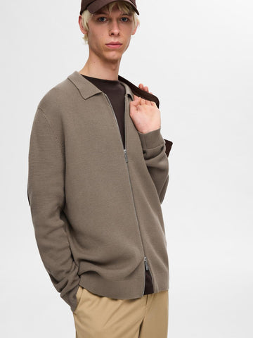 SELECTED HOMME Strickjacke SLHDANE Organic Cotton