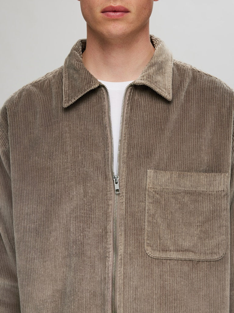 SELECTED HOMME Overshirt SLH-JAKE CORD Organic Cotton Cord