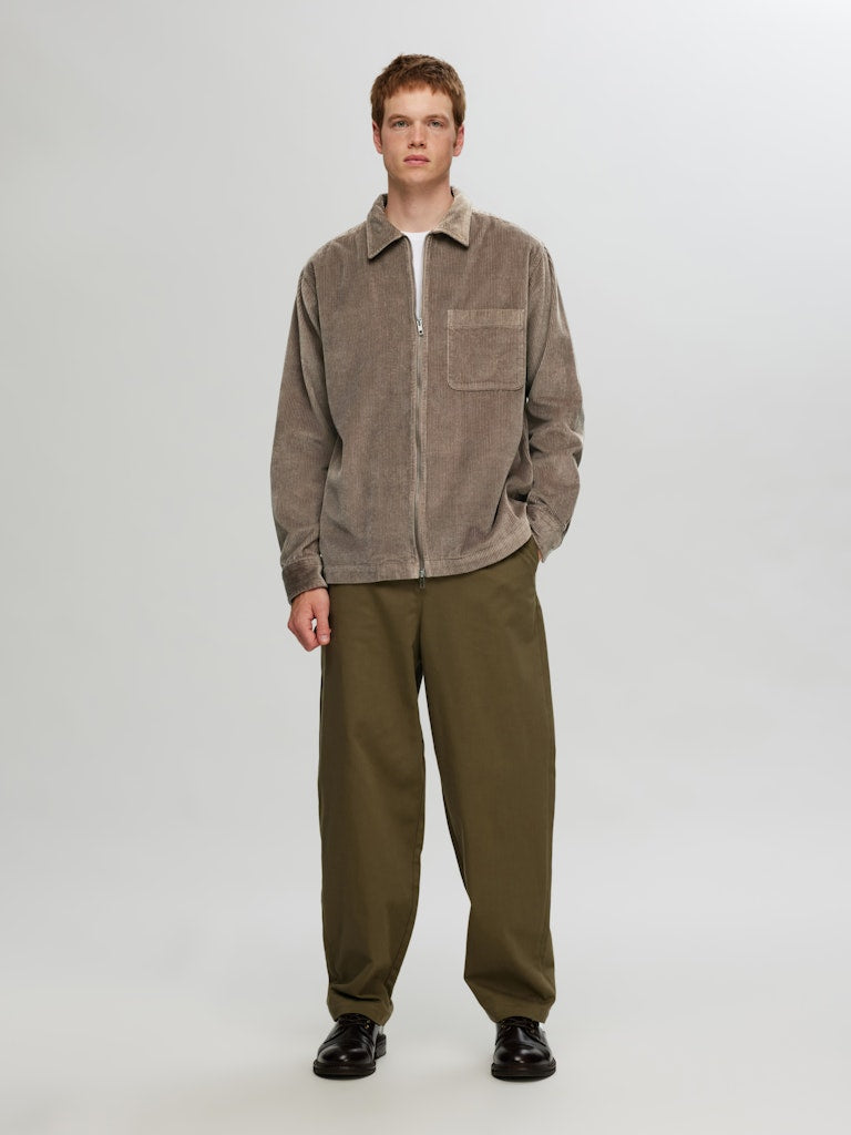 SELECTED HOMME Overshirt SLH-JAKE CORD Organic Cotton Cord