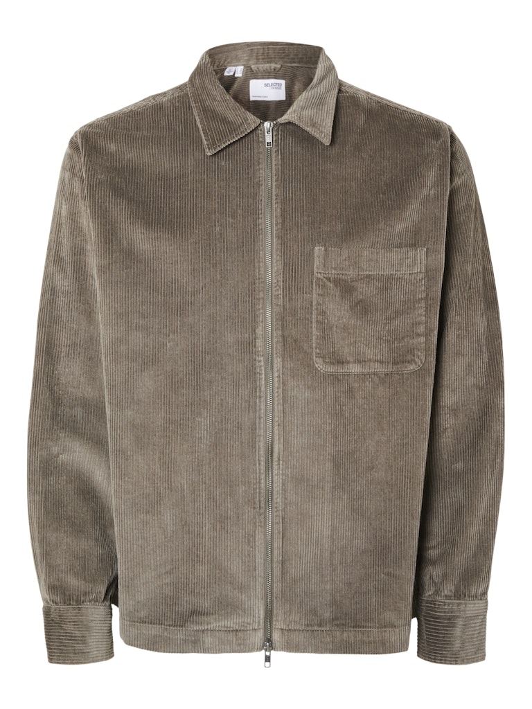 SELECTED HOMME Overshirt SLH-JAKE CORD Organic Cotton Cord