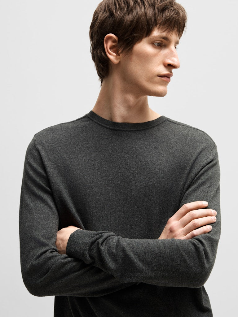 SELECTED HOMME Crew Neck SLHBERG Organic Cotton