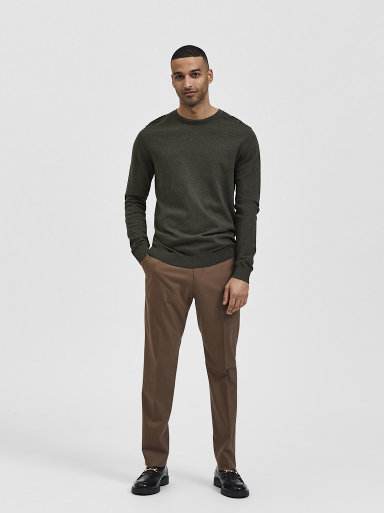 SELECTED HOMME Crew Neck SLHBERG Organic Cotton
