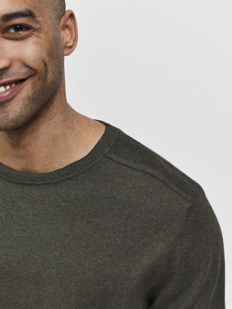 SELECTED HOMME Crew Neck SLHBERG Organic Cotton