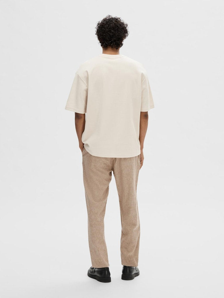 SELECTED HOMME T-Shirt O-Neck SLHLOOSEOSCAR Organic Cotton