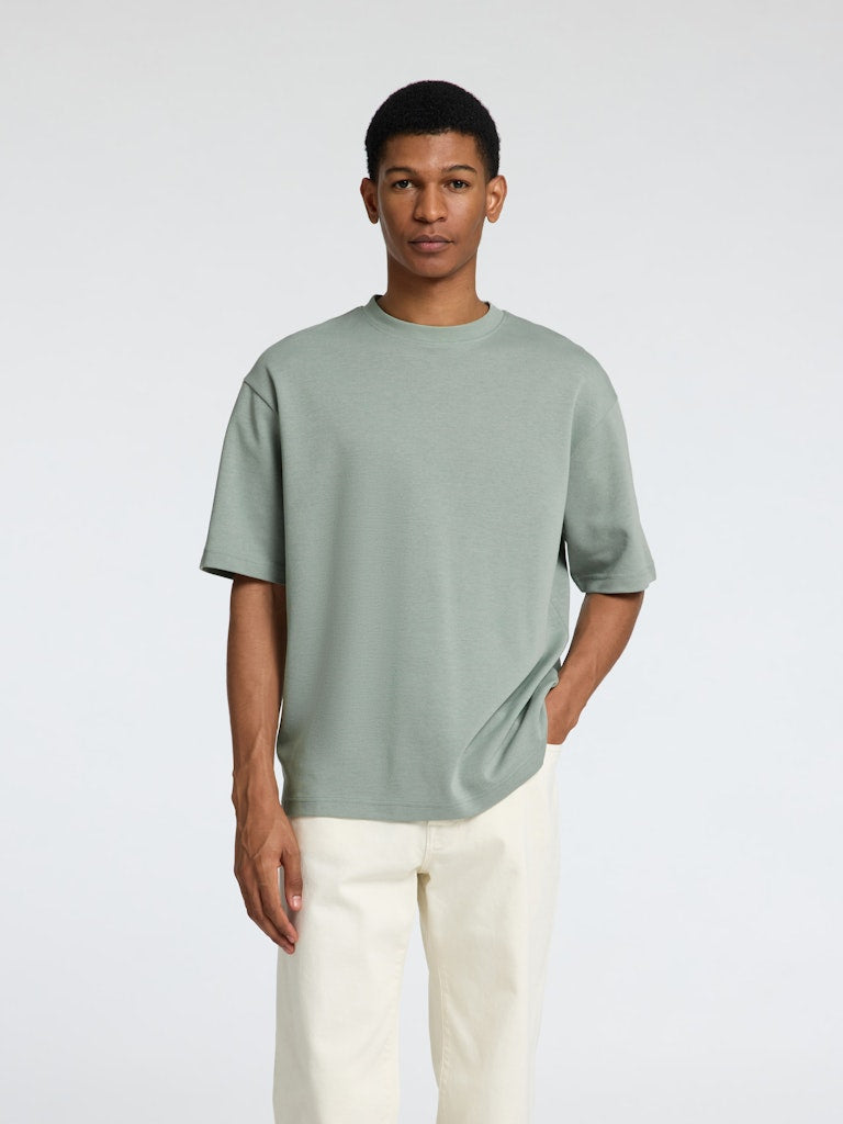 SELECTED HOMME T-Shirt O-Neck SLHLOOSEOSCAR Organic Cotton