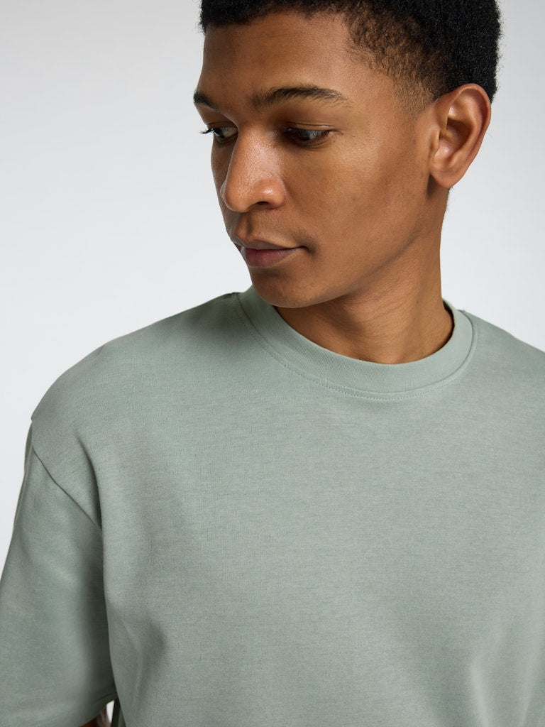 SELECTED HOMME T-Shirt O-Neck SLHLOOSEOSCAR Organic Cotton