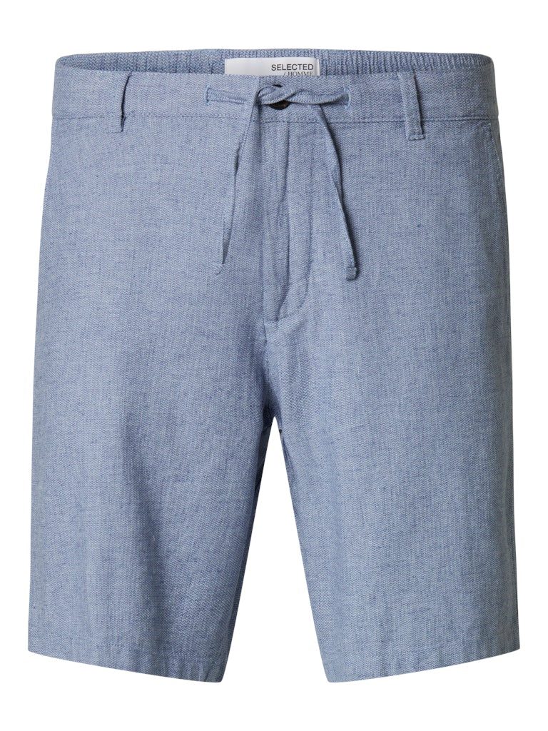 SELECTED HOMME Shorts SLHREGULAR-BRODY Organic Cotton Linen Mix