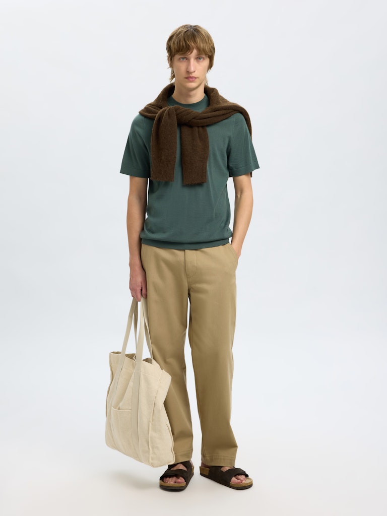 SELECTED HOMME Strickpullover SLHTRAY SS Merino