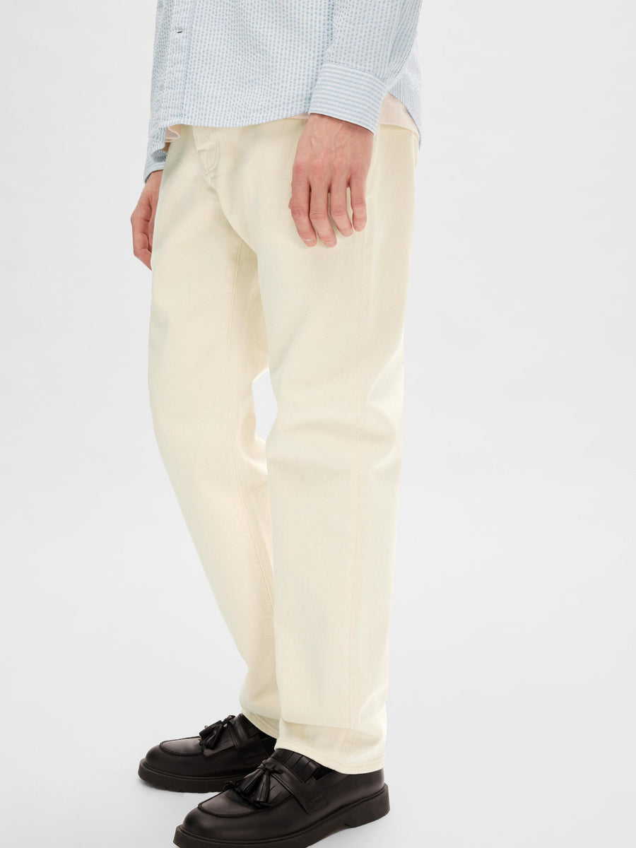 SELECTED HOMME Hosen SLH196-STRAIGHT DAVE Organic Cotton