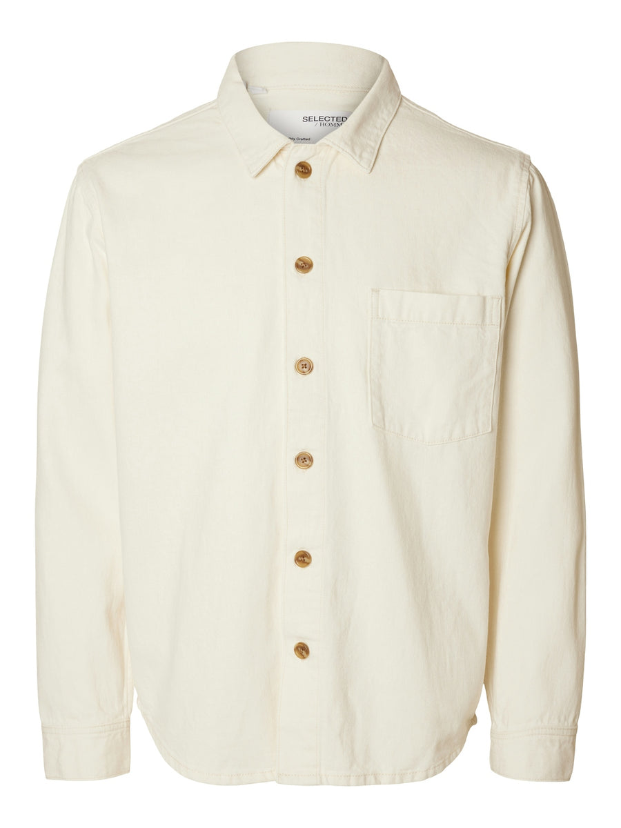 SELECTED HOMME Overshirt SLHCHRIS Organic Cotton