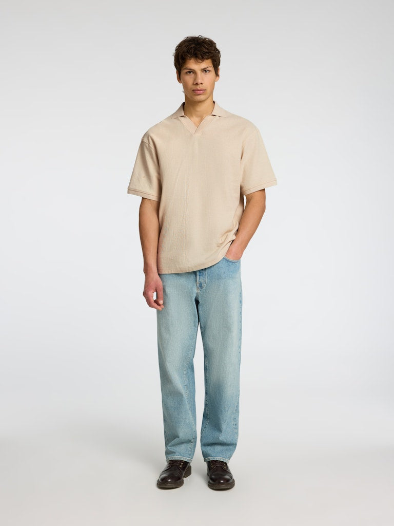 SELECTED HOMME Poloshirt SLHRELAXLAKE Recycled Cotton