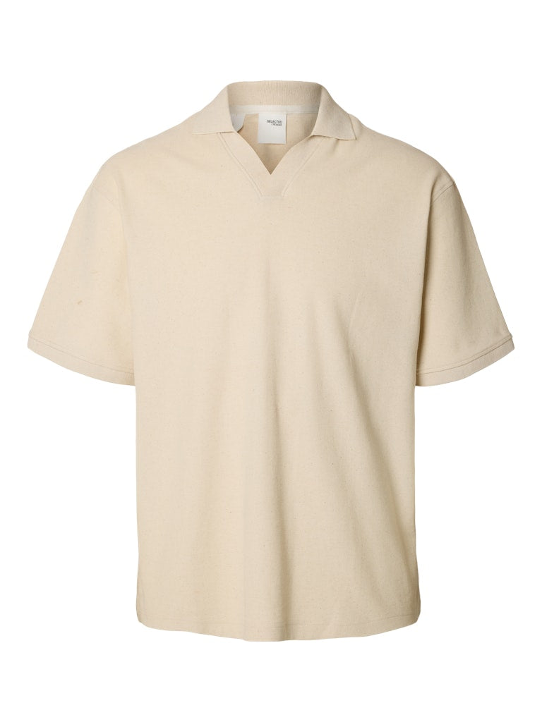 SELECTED HOMME Poloshirt SLHRELAXLAKE Recycled Cotton