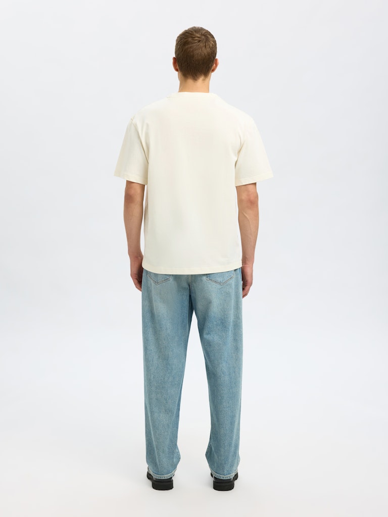 SELECTED HOMME T-Shirt O-Neck SLHRELAXEDER SS Organic Cotton