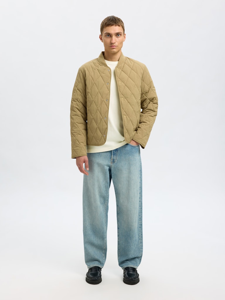 SELECTED HOMME T-Shirt O-Neck SLHRELAXEDER SS Organic Cotton