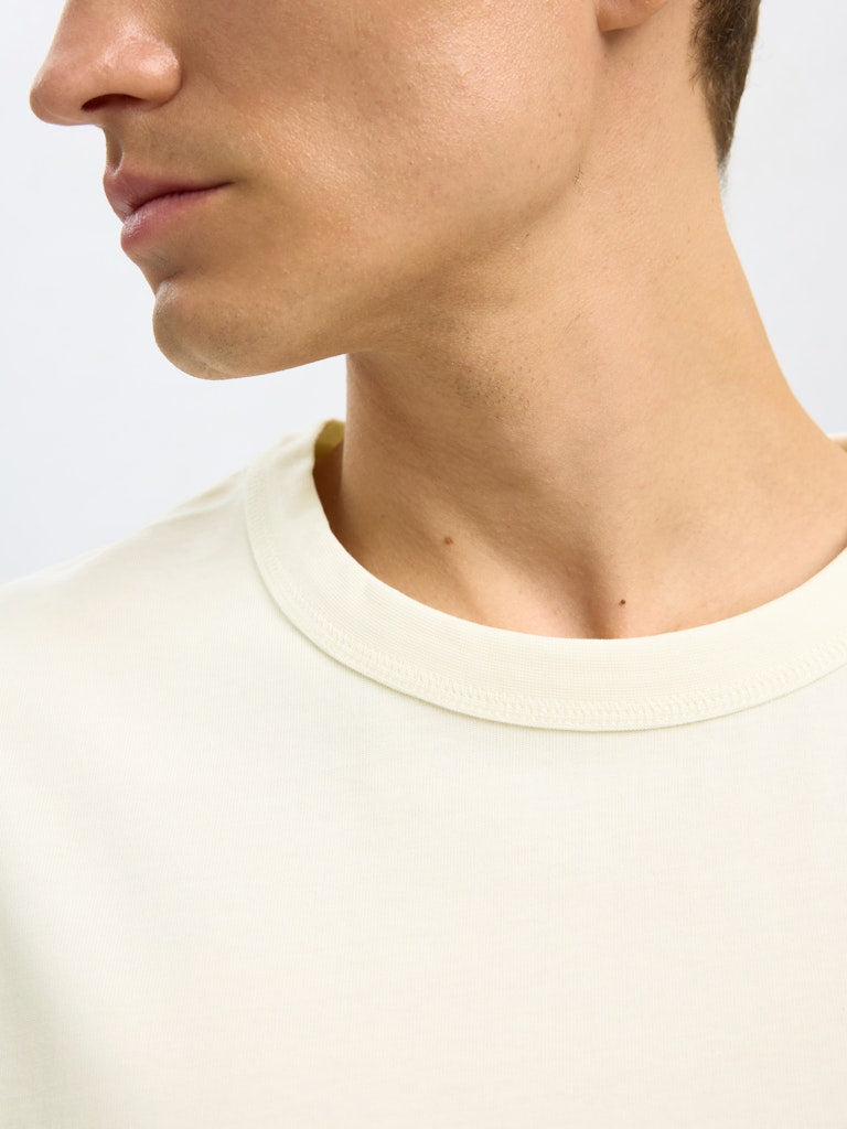 SELECTED HOMME T-Shirt O-Neck SLHRELAXEDER SS Organic Cotton