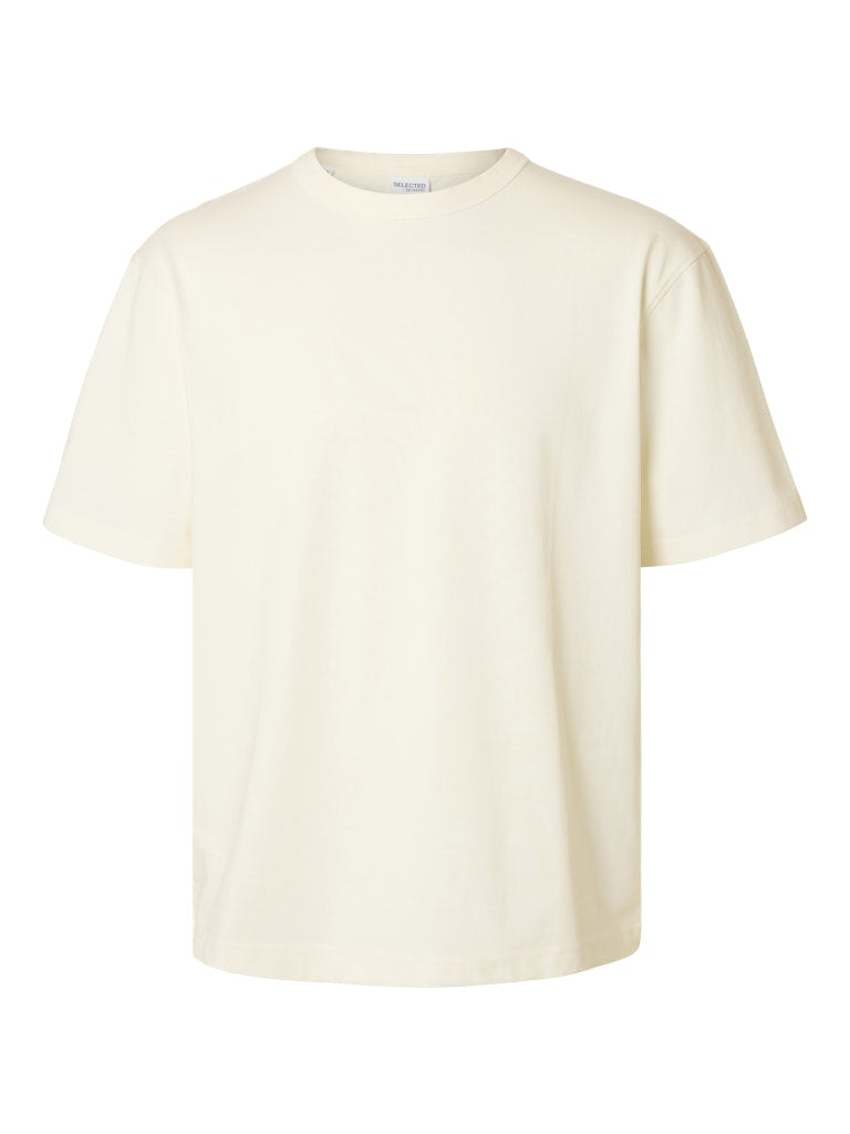 SELECTED HOMME T-Shirt O-Neck SLHRELAXEDER SS Organic Cotton