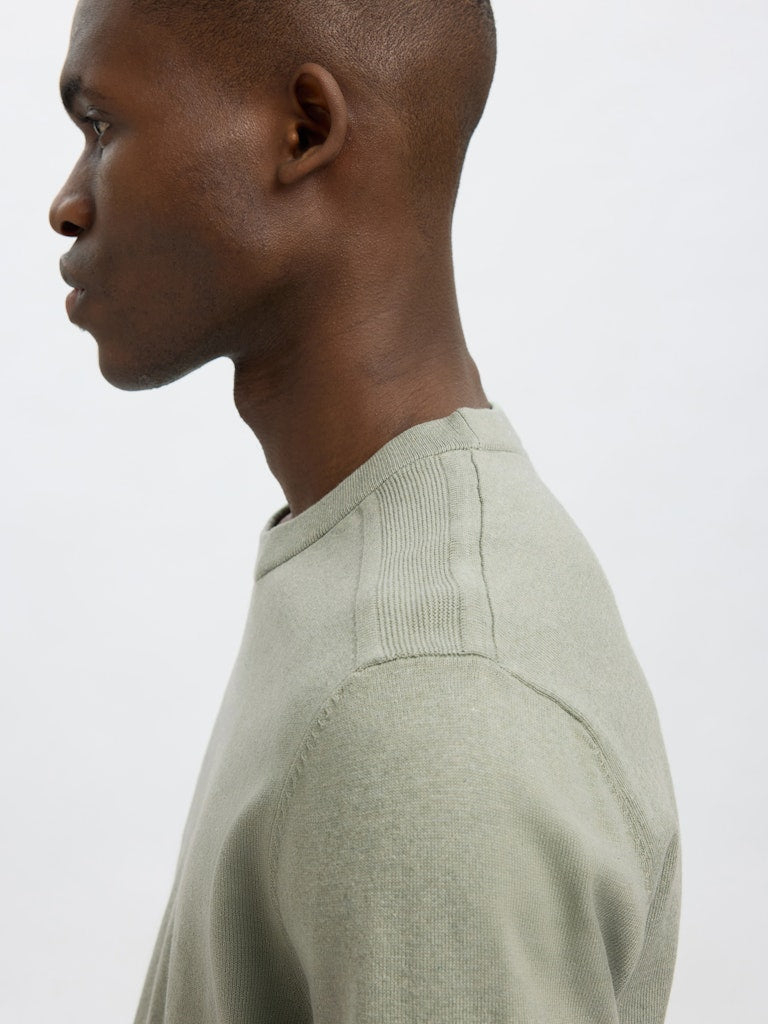 SELECTED HOMME T-Shirt O-Neck SLHBERG SS Organic Cotton Blend
