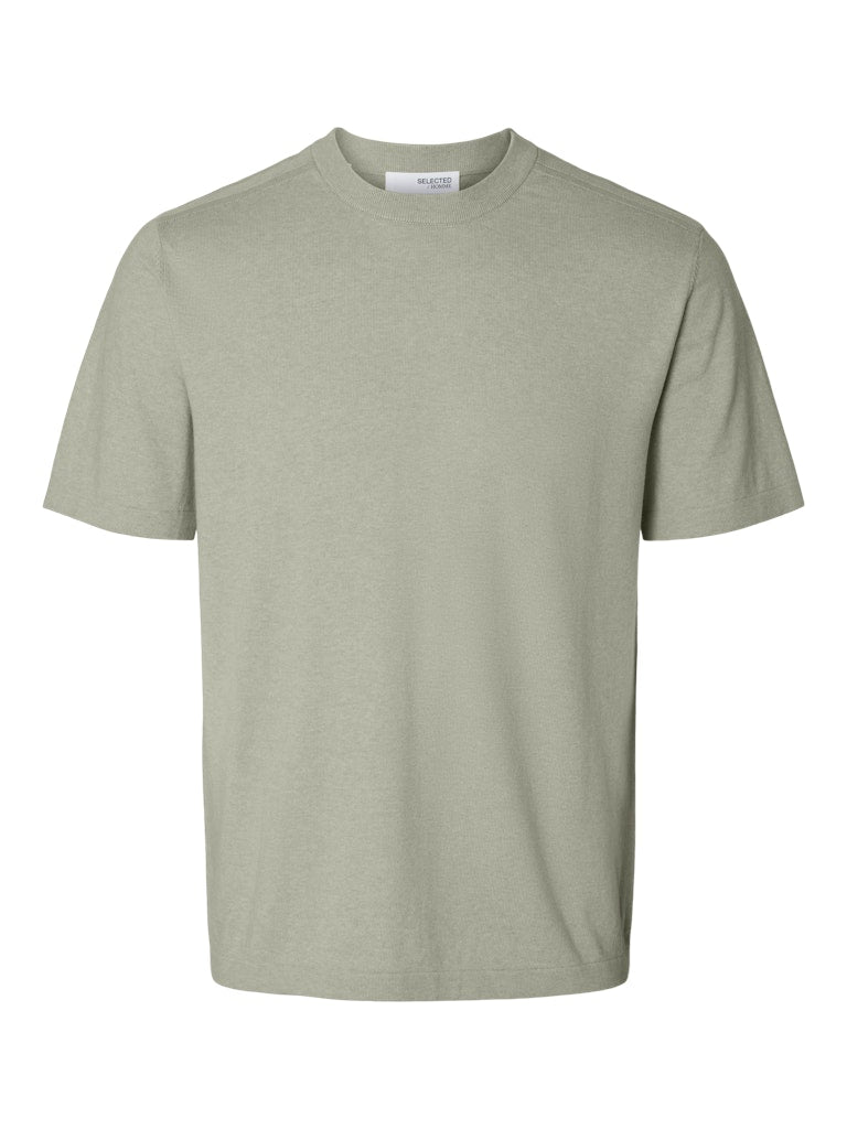 SELECTED HOMME T-Shirt O-Neck SLHBERG SS Organic Cotton Blend