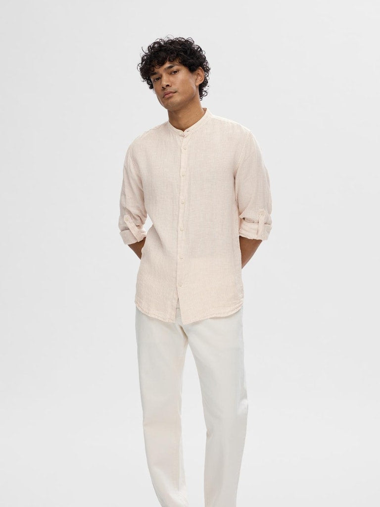 SELECTED HOMME Hemd SLHREGKYLIAN Leinen