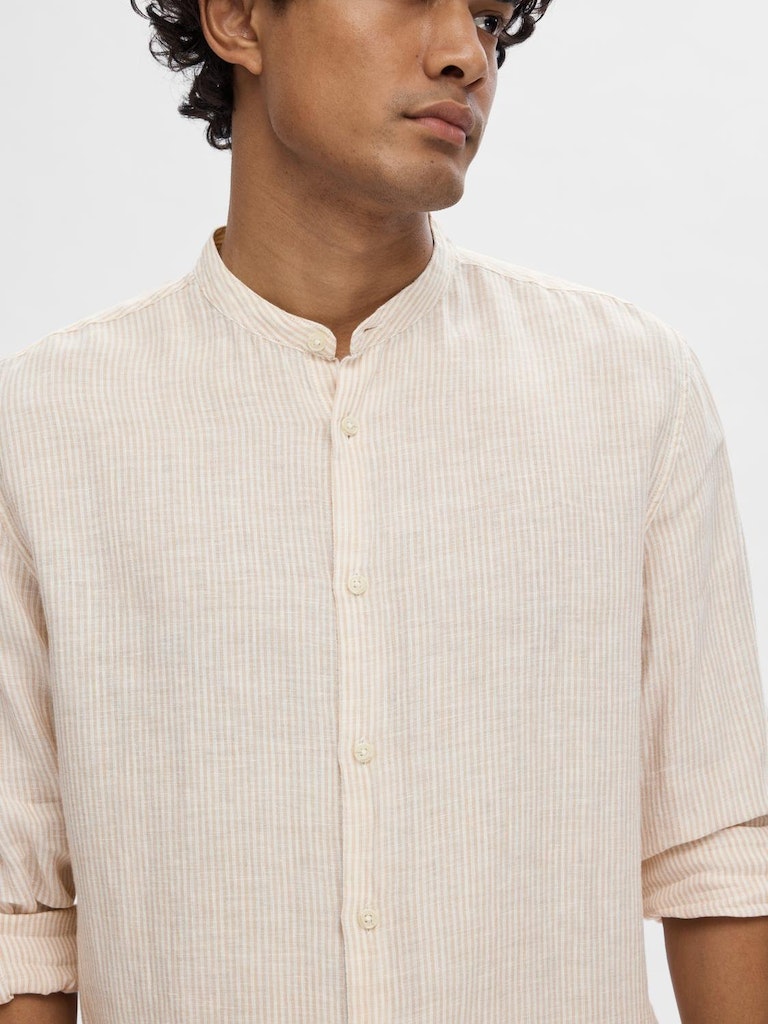 SELECTED HOMME Hemd SLHREGKYLIAN Leinen