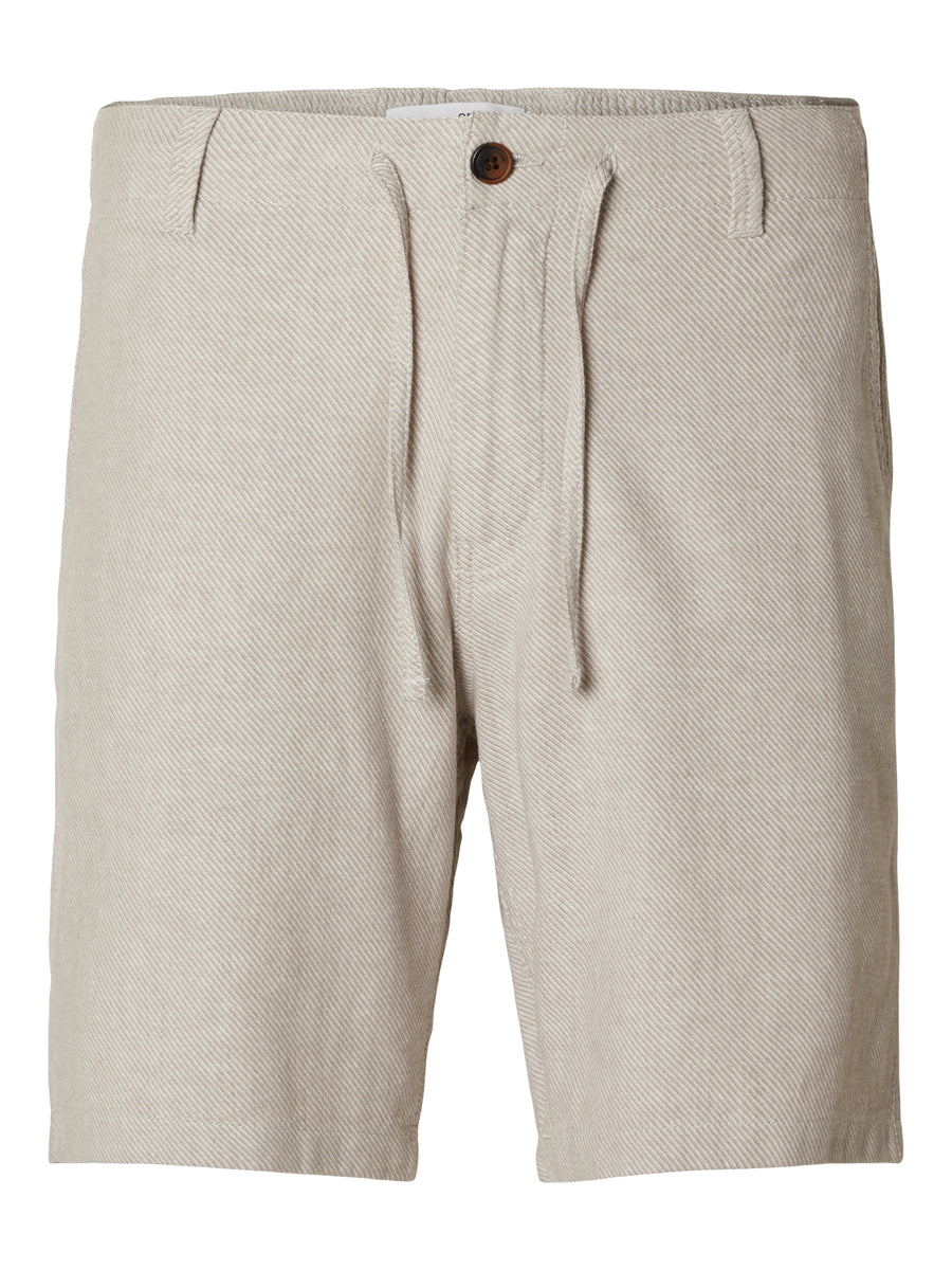 SELECTED HOMME Shorts SLHREGULAR-BRODY Cotton- Leinen Twill