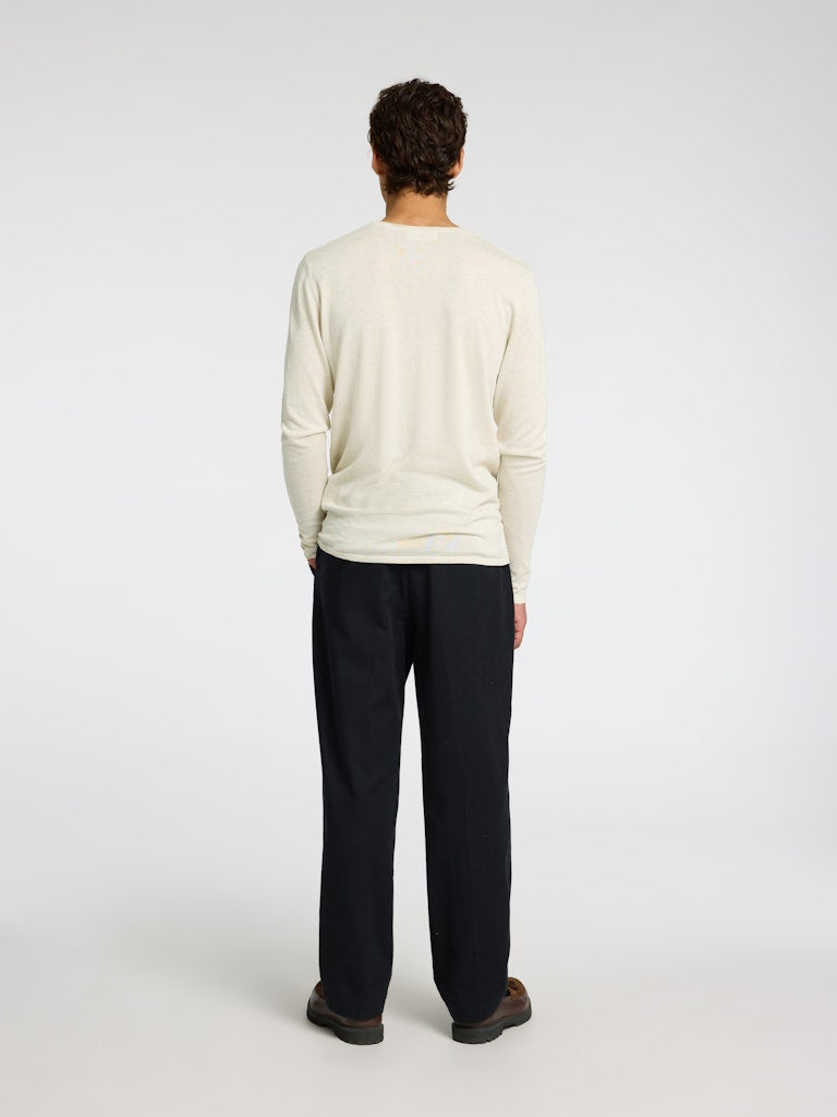 SELECTED HOMME Langarmshirt SLHROME KNIT Organic Cotton