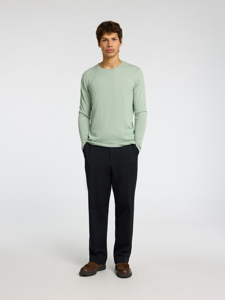 SELECTED HOMME Langarmshirt SLHROME KNIT Organic Cotton