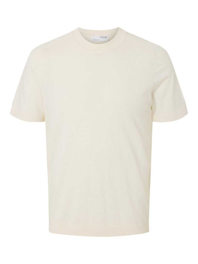 SELECTED HOMME Strick T-Shirt SLHTRAY Merino