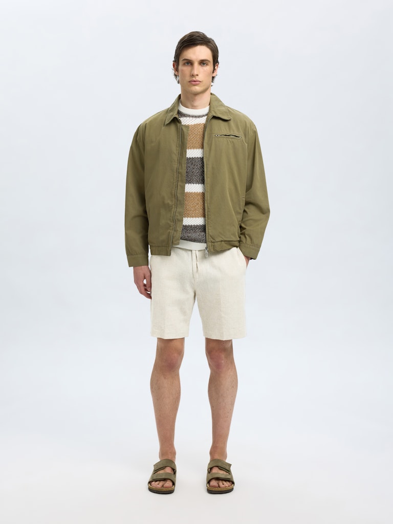 SELECTED HOMME Shorts SLHREGULAR-LEROY Linen Blend