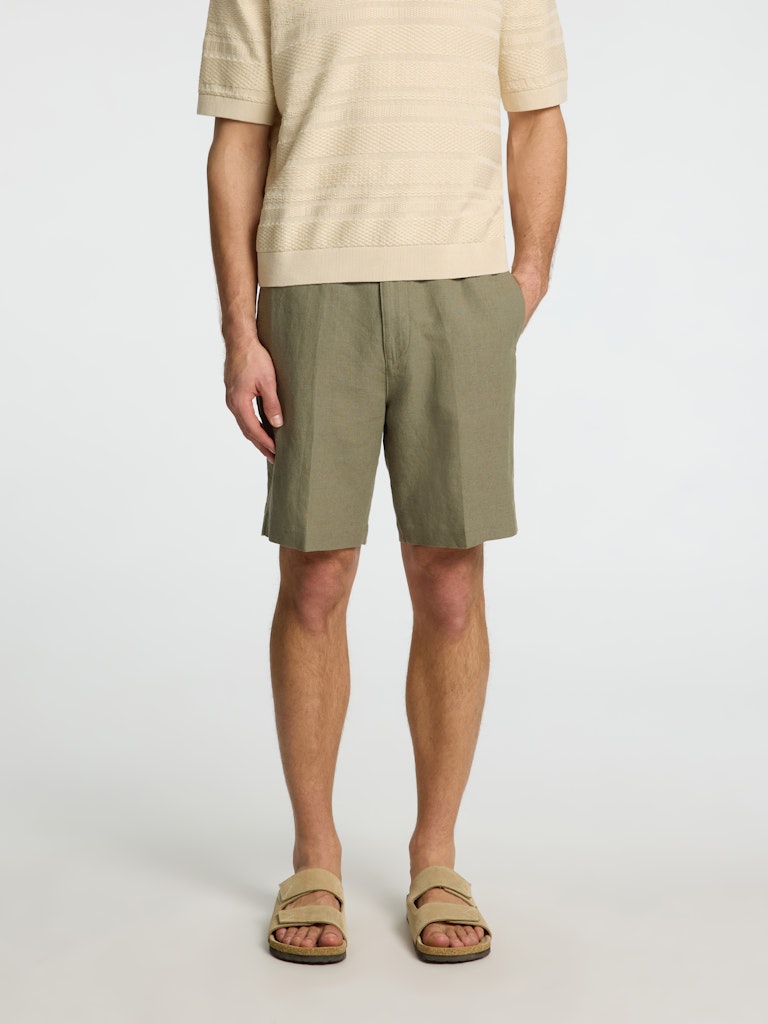 SELECTED HOMME Shorts SLHREGULAR-LEROY Linen Blend