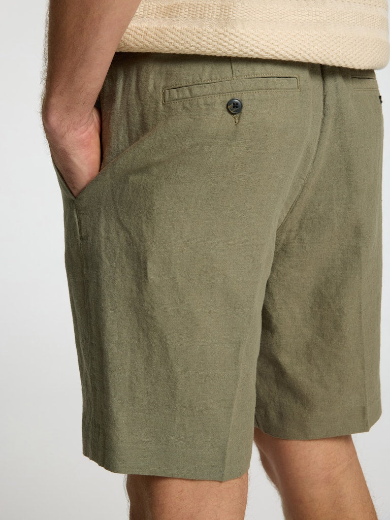 SELECTED HOMME Shorts SLHREGULAR-LEROY Linen Blend