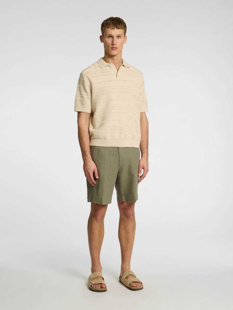SELECTED HOMME Shorts SLHREGULAR-LEROY Linen Blend