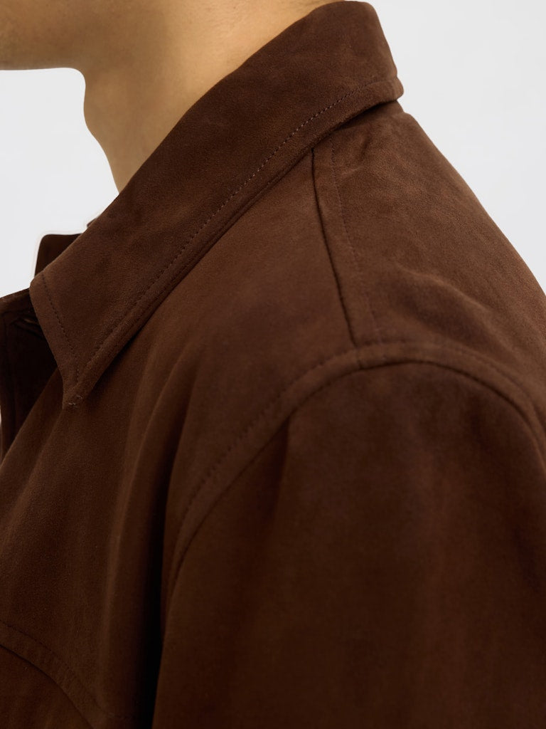 SELECTED HOMME Overshirt SLHTHOM Suede