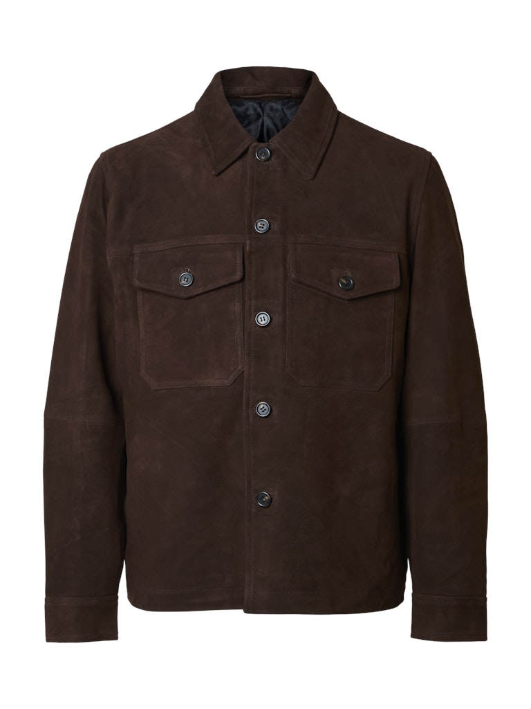 SELECTED HOMME Overshirt SLHTHOM Suede