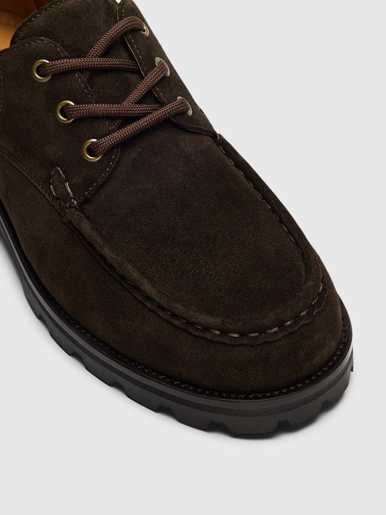 SELECTED HOMME Segelschuh SLHHOLGER Suede Leather