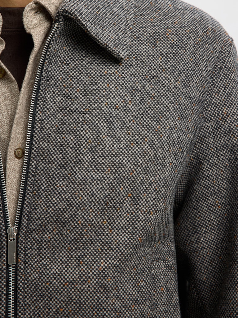 SELECTED HOMME Jacke SLHPHILIP Recycled Wool Blend