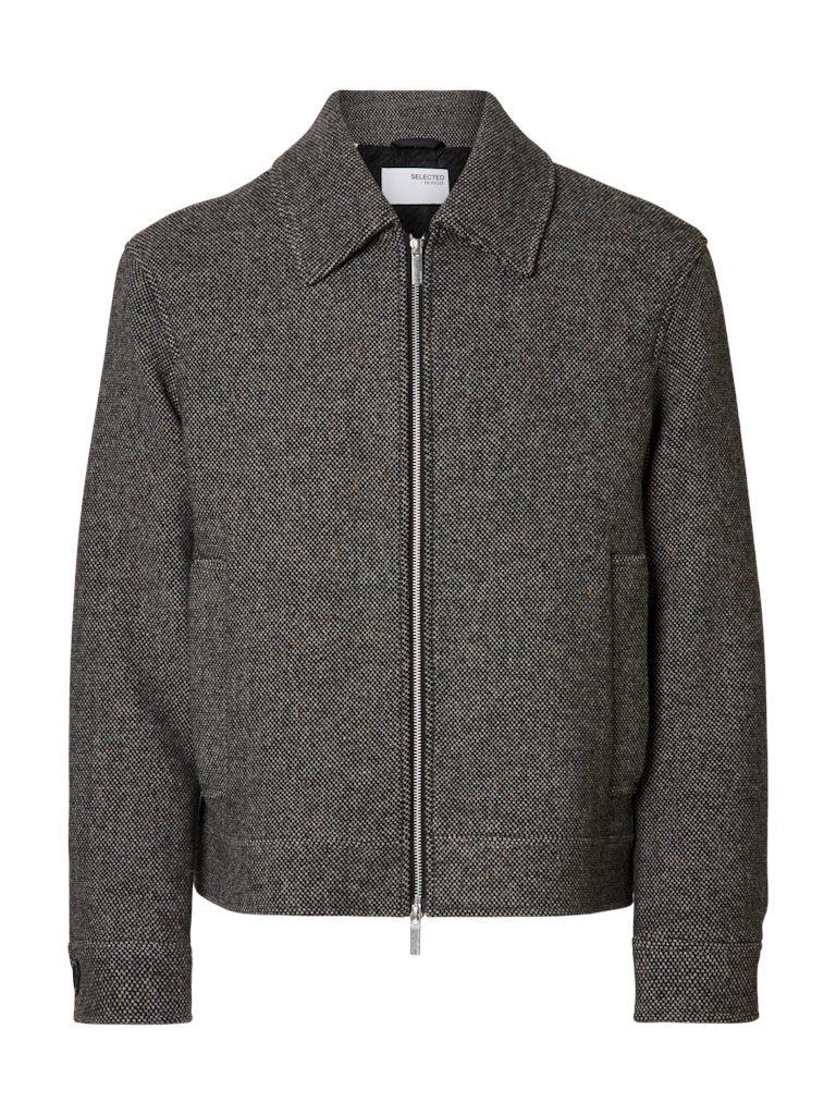 SELECTED HOMME Jacke SLHPHILIP Recycled Wool Blend