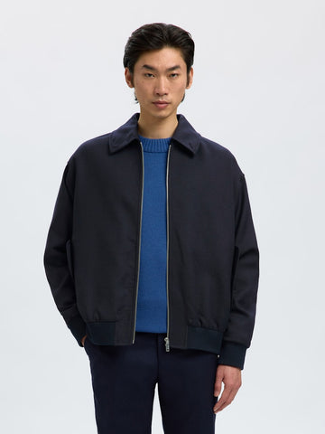SELECTED HOMME Blouson SLHBJORN MANTECO Wool