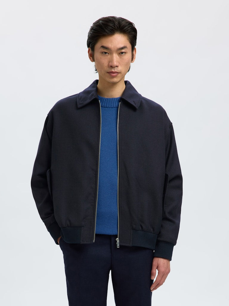 SELECTED HOMME Blouson SLHBJORN MANTECO Wool