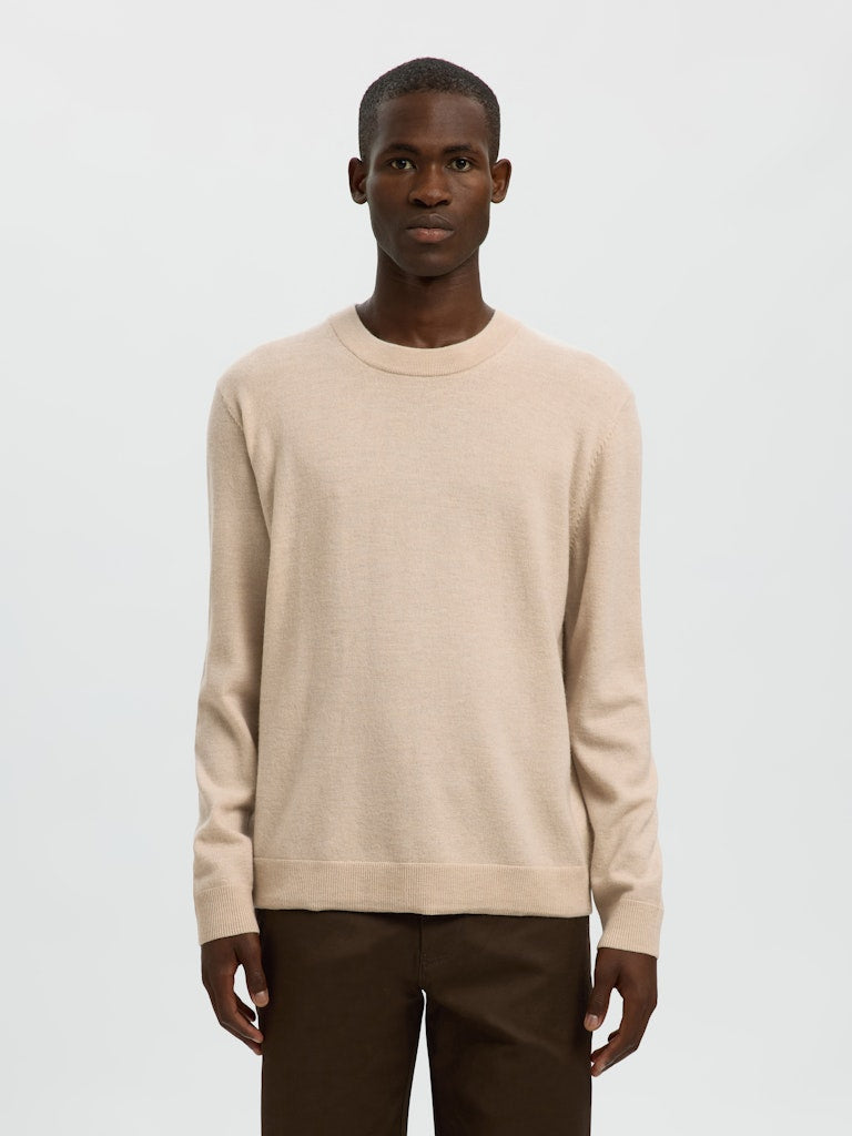 SELECTED HOMME Strickpullover SLHTRAY Brushed Merino