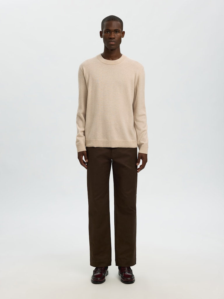 SELECTED HOMME Strickpullover SLHTRAY Brushed Merino