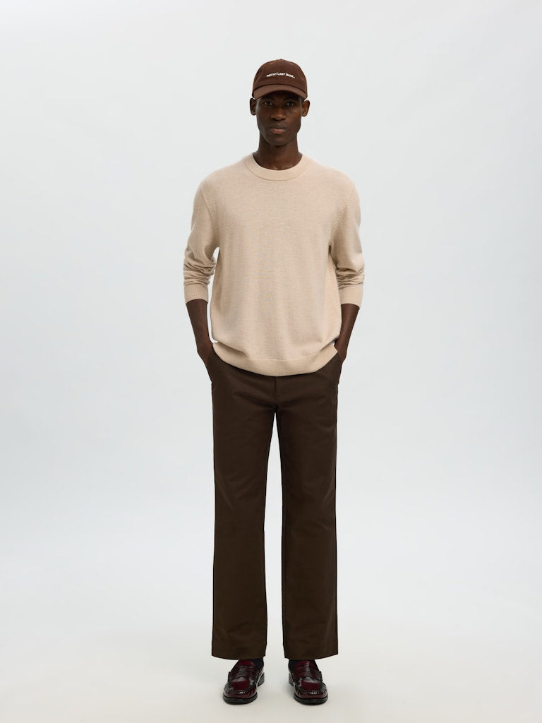 SELECTED HOMME Strickpullover SLHTRAY Brushed Merino