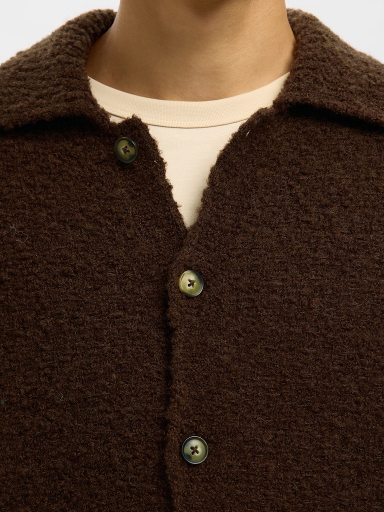SELECTED HOMME Cardigan SLHLOYD Wool Mix