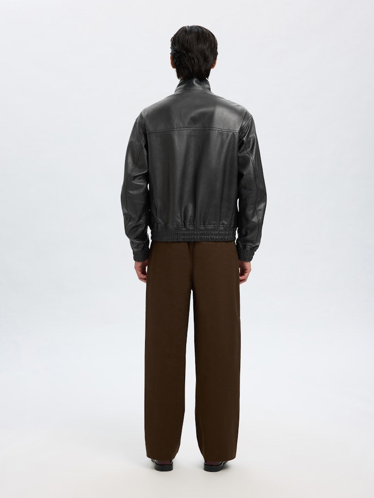 SELECTED HOMME Bomberjacke SLHJOSEF Leather