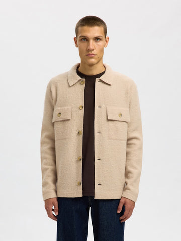 SELECTED HOMME Hemdjacke SLHNEALY Wool