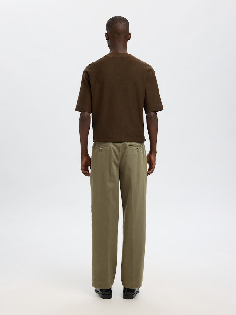SELECTED HOMME Chino Hose SLH220-LOOSE MIKE TWILL Organic Cotton