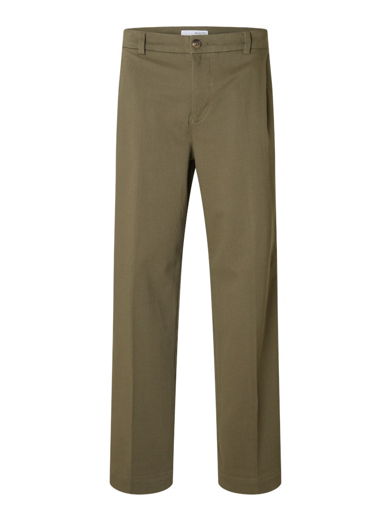 SELECTED HOMME Chino Hose SLH220-LOOSE MIKE TWILL Organic Cotton